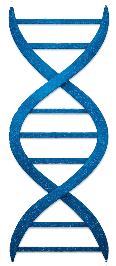 CorevionRX logo featuring bold text and blue DNA helix symbol representing biotech and research