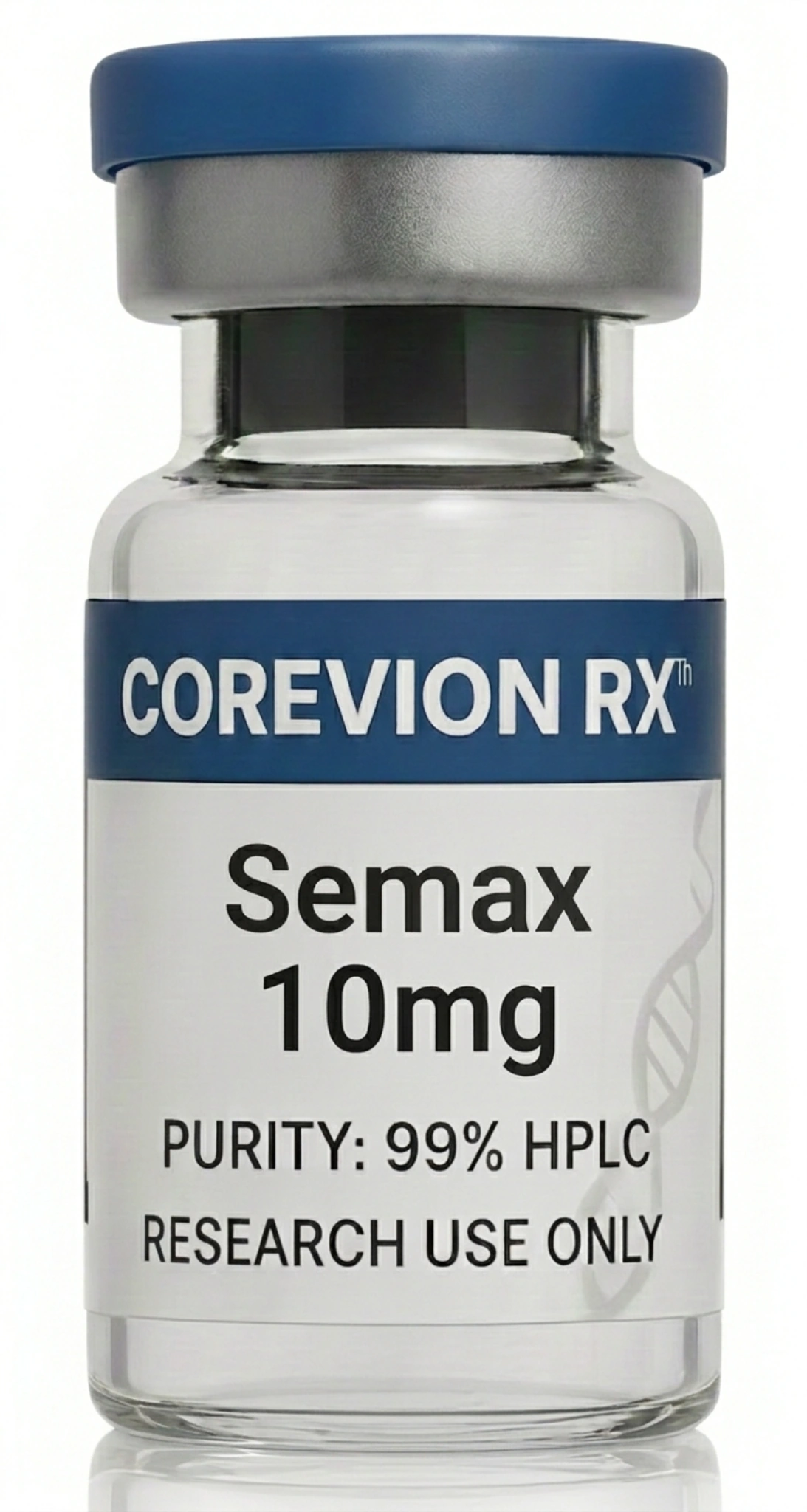 CoreVion RX Semax 10mg research peptide vial
