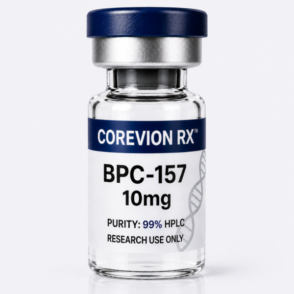 BPC-157 Peptide research peptide — independently verified via HPLC for laboratory use