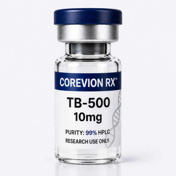TB-500 Peptide (Thymosin Beta-4) research peptide — independently verified via HPLC for laboratory use
