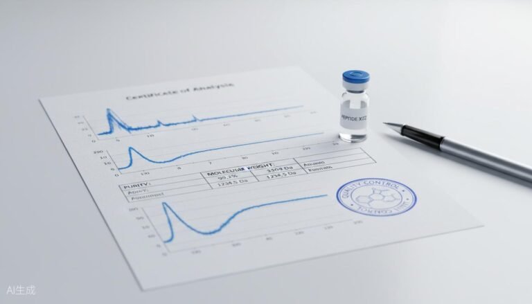 How to Read a Peptide Certificate of Analysis (COA)