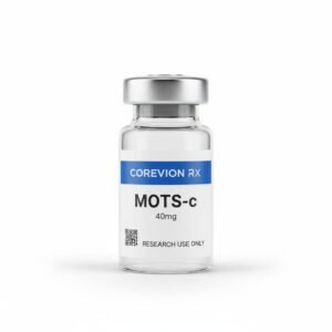 MOTS-c 40MG research peptide — independently verified via HPLC for laboratory use