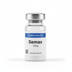 Semax 10mg research peptide — independently verified via HPLC for laboratory use